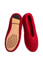 Red slippers - sole and upper