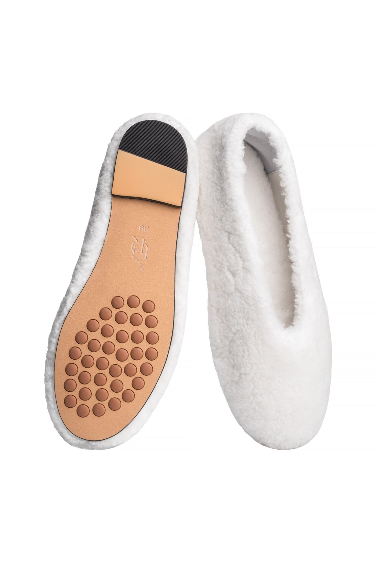 White slippers - sole and upper