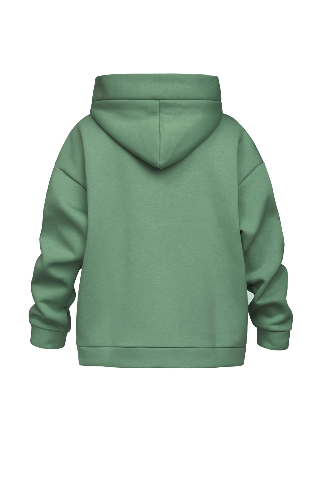 Cropped Hoodie | Light green