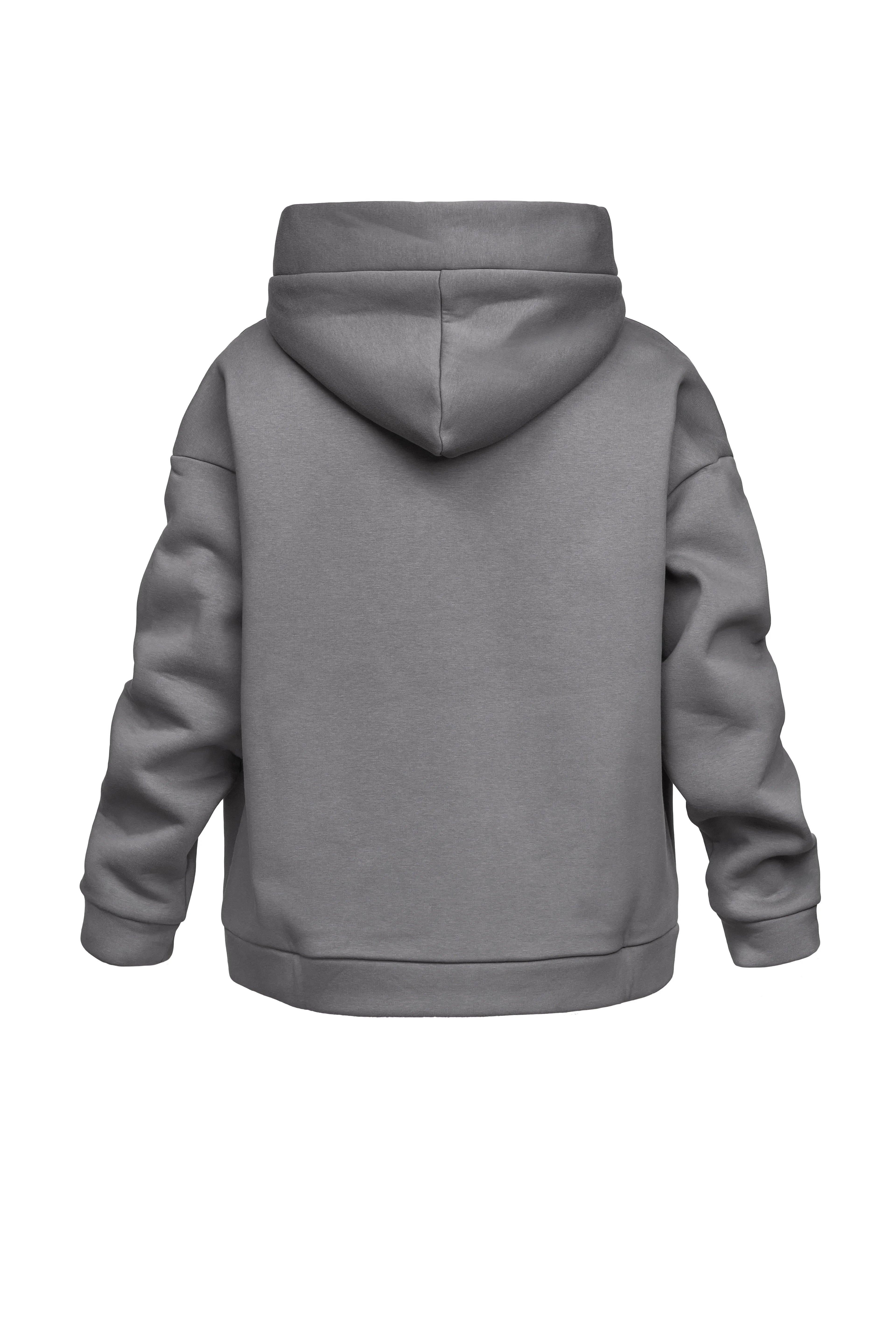 Cropped Hoodie | Graphite