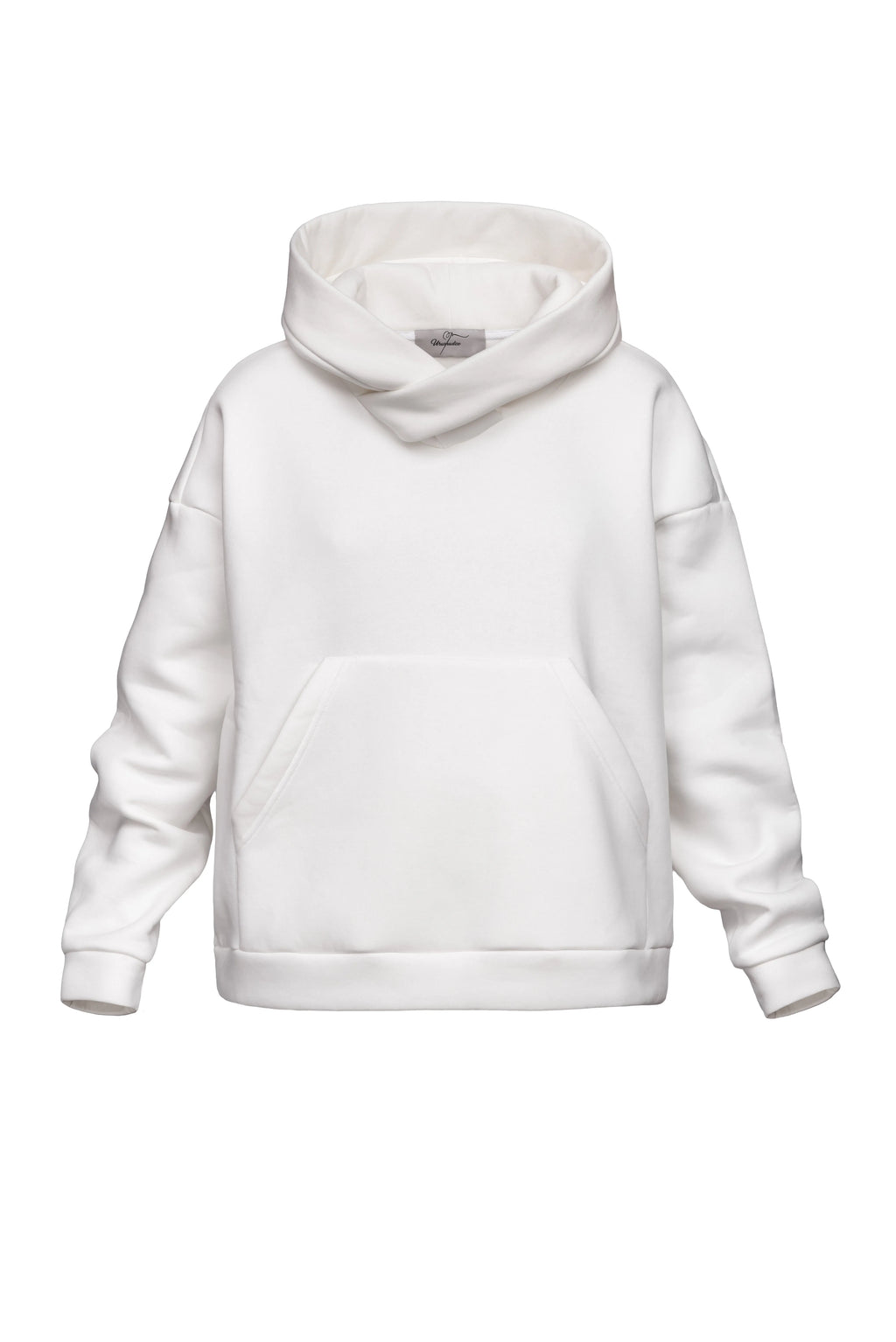 Cropped Hoodie | White