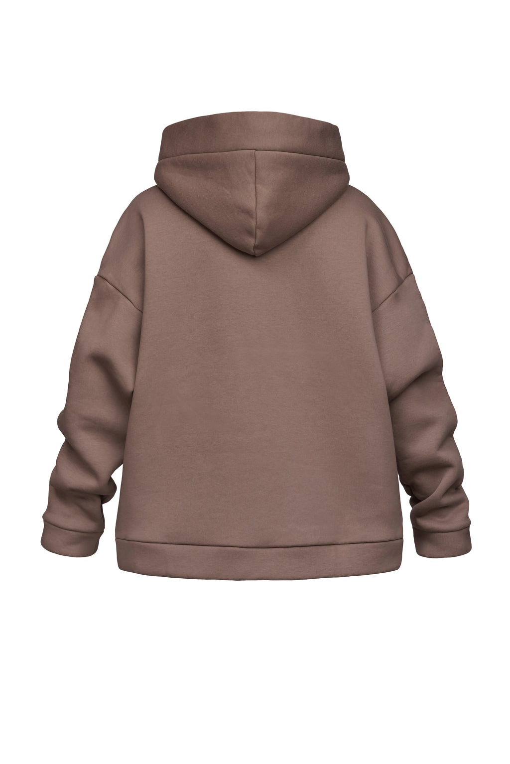 Cropped Hoodie | Cacao