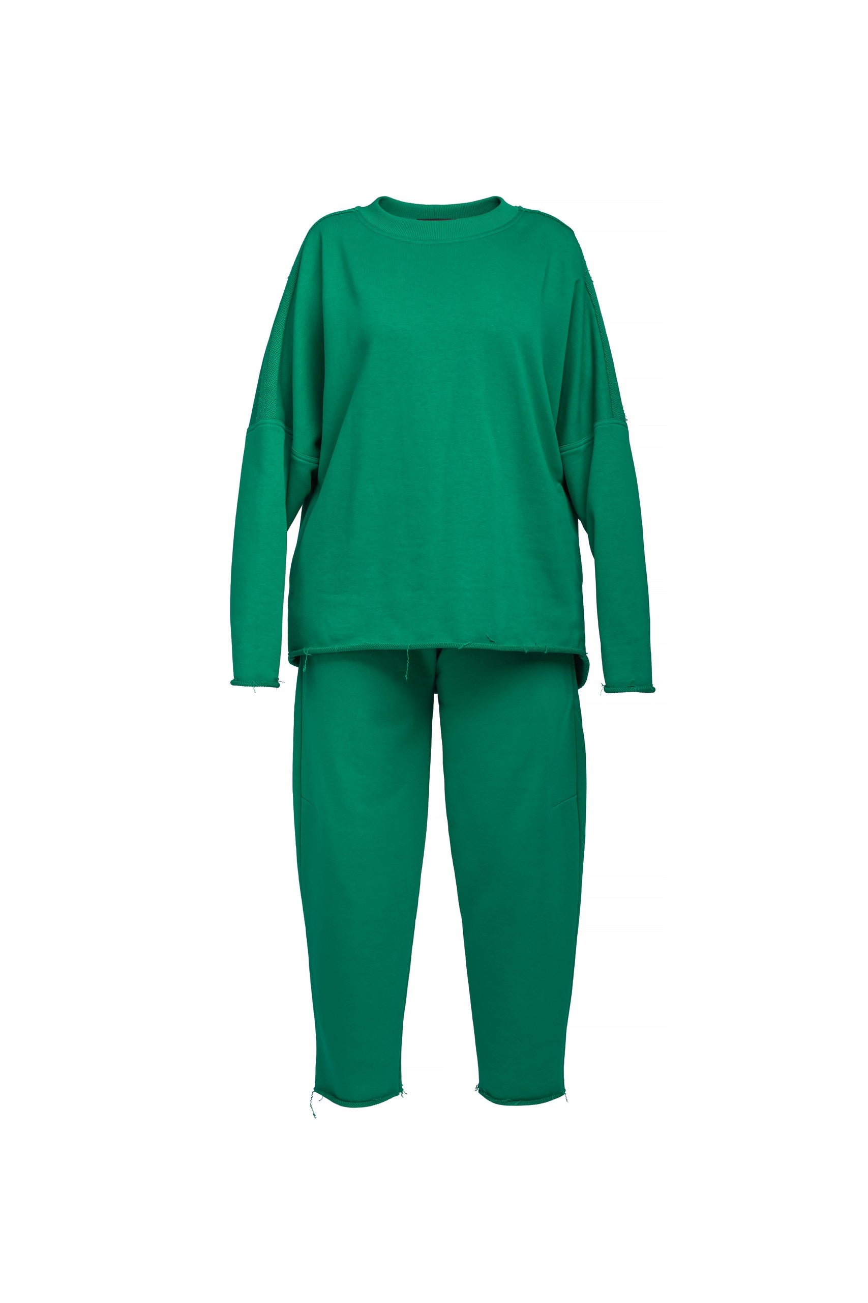 "Nada" Cotton Suit | Emerald Color