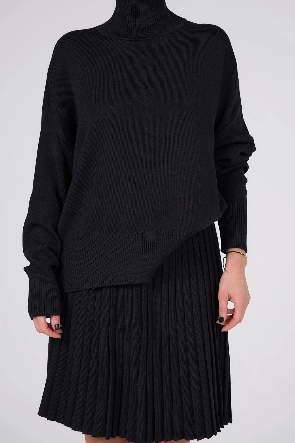 Fly Baby Pleated Suit | Black color