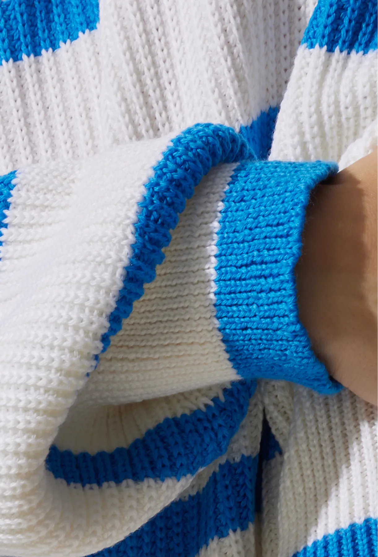 Merino Wool Sweater "Sea" | Blue