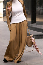 Knit Turtleneck Sweater | White