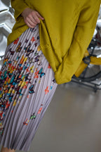 Ripped Merino Wool Sweater | Mustard