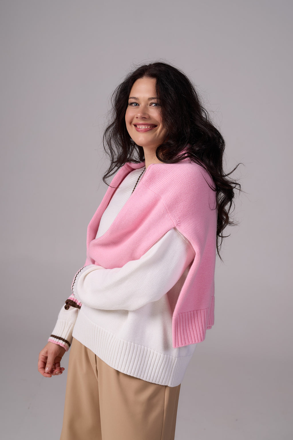 Knit Sweater “Lorenzo” | White Color