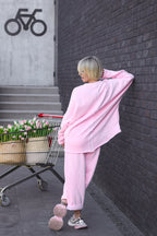 "Nada" Cotton Suit | Pink Color