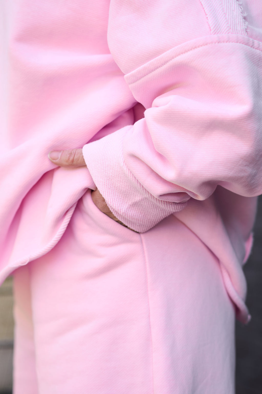 "Nada" Cotton Suit | Pink Color