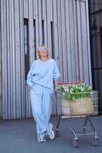 Nada Cotton Suit | Blue Color