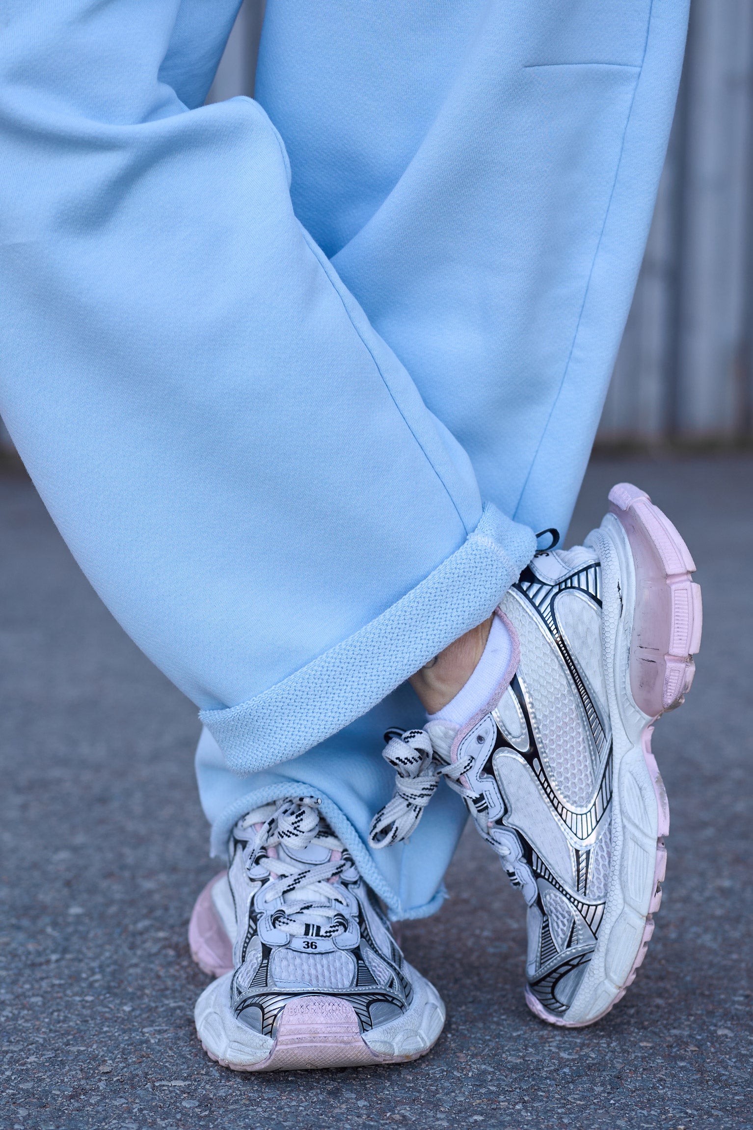 Nada Cotton Suit | Blue Color