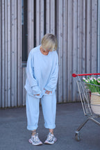 Nada Cotton Suit | Blue Color