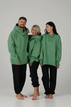 Cropped Hoodie | Light green