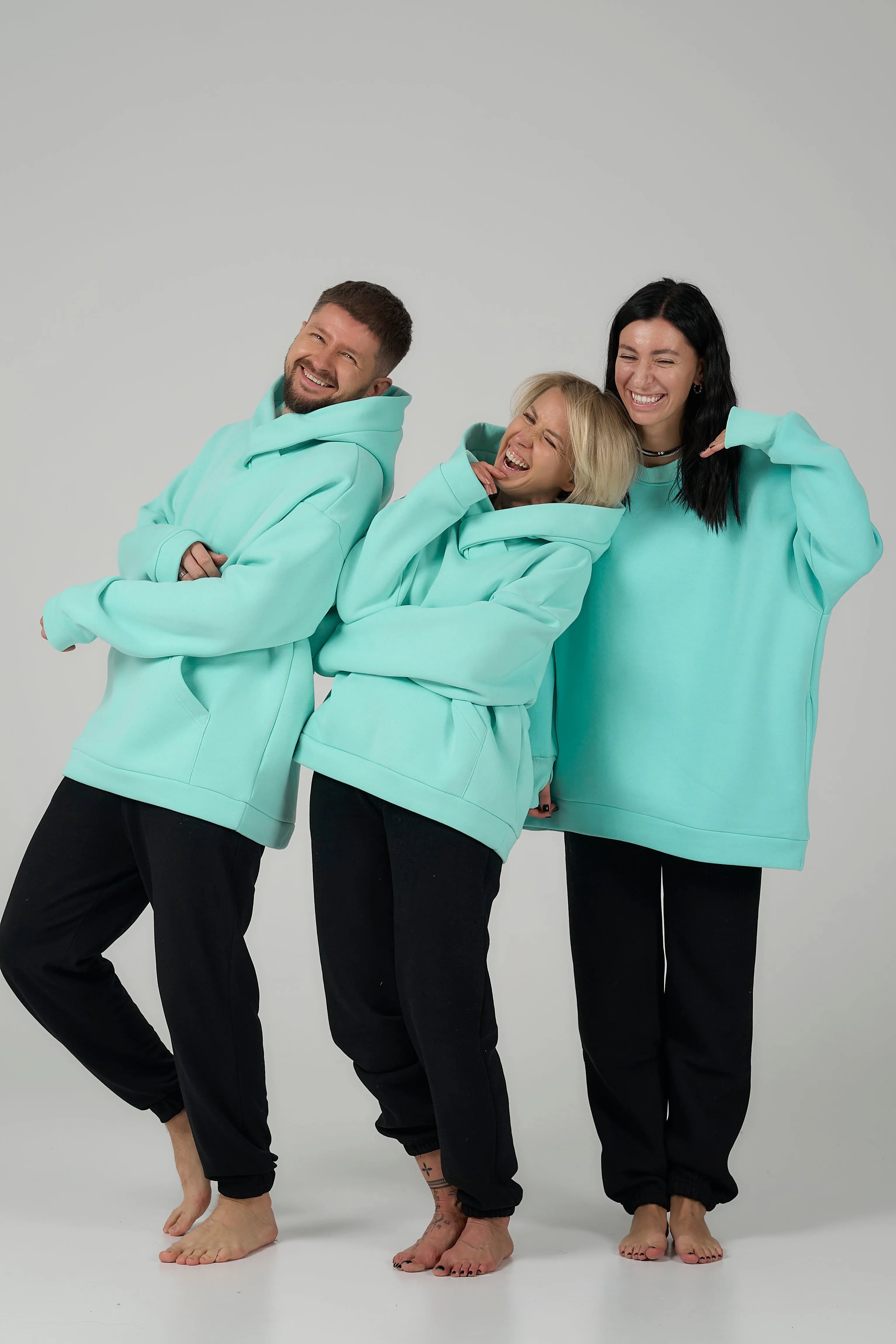 Cropped Hoodie | Tiffany