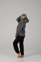 Cropped Hoodie | Graphite