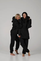 Cropped Hoodie | Black