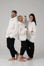 Cropped Hoodie | White