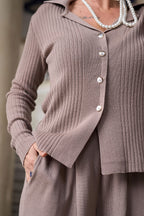 Knit Suit "Aladdin" | Cacao Color