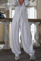 Knit Suit "Aladdin" | Silver Color