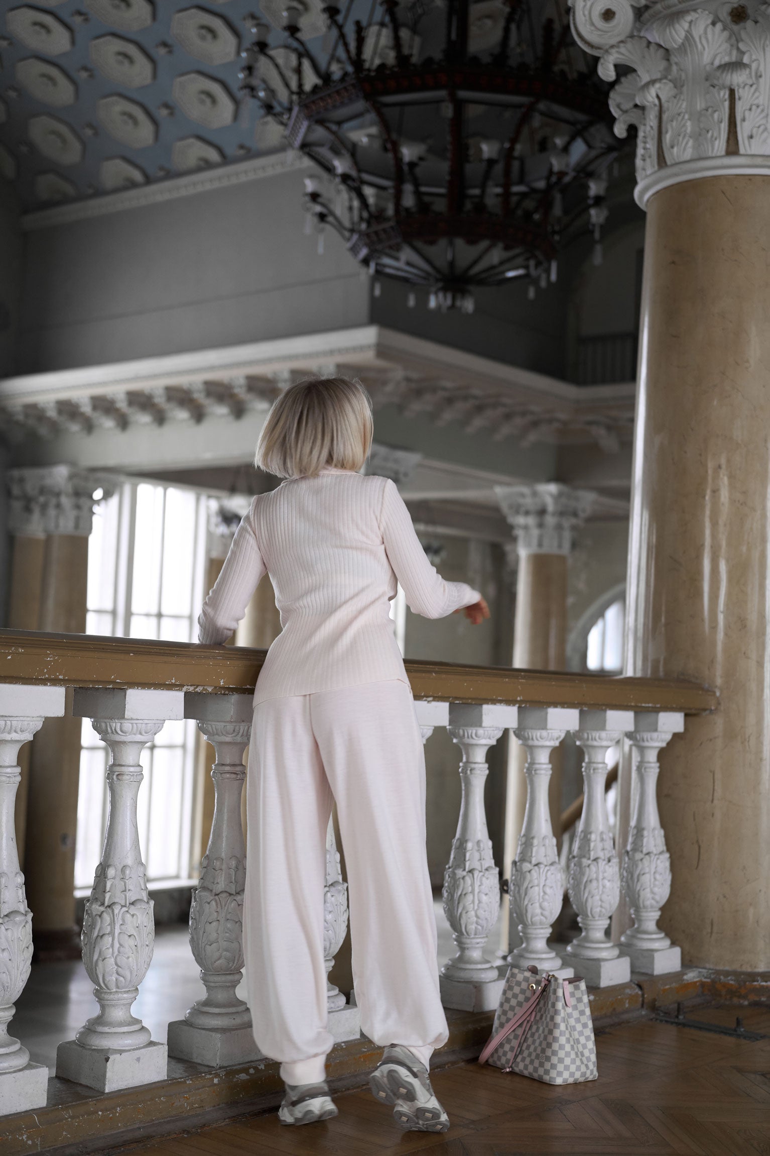 Knit Suit Aladdin | Vanilla Color
