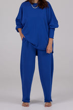 NADA cotton suit in Blue