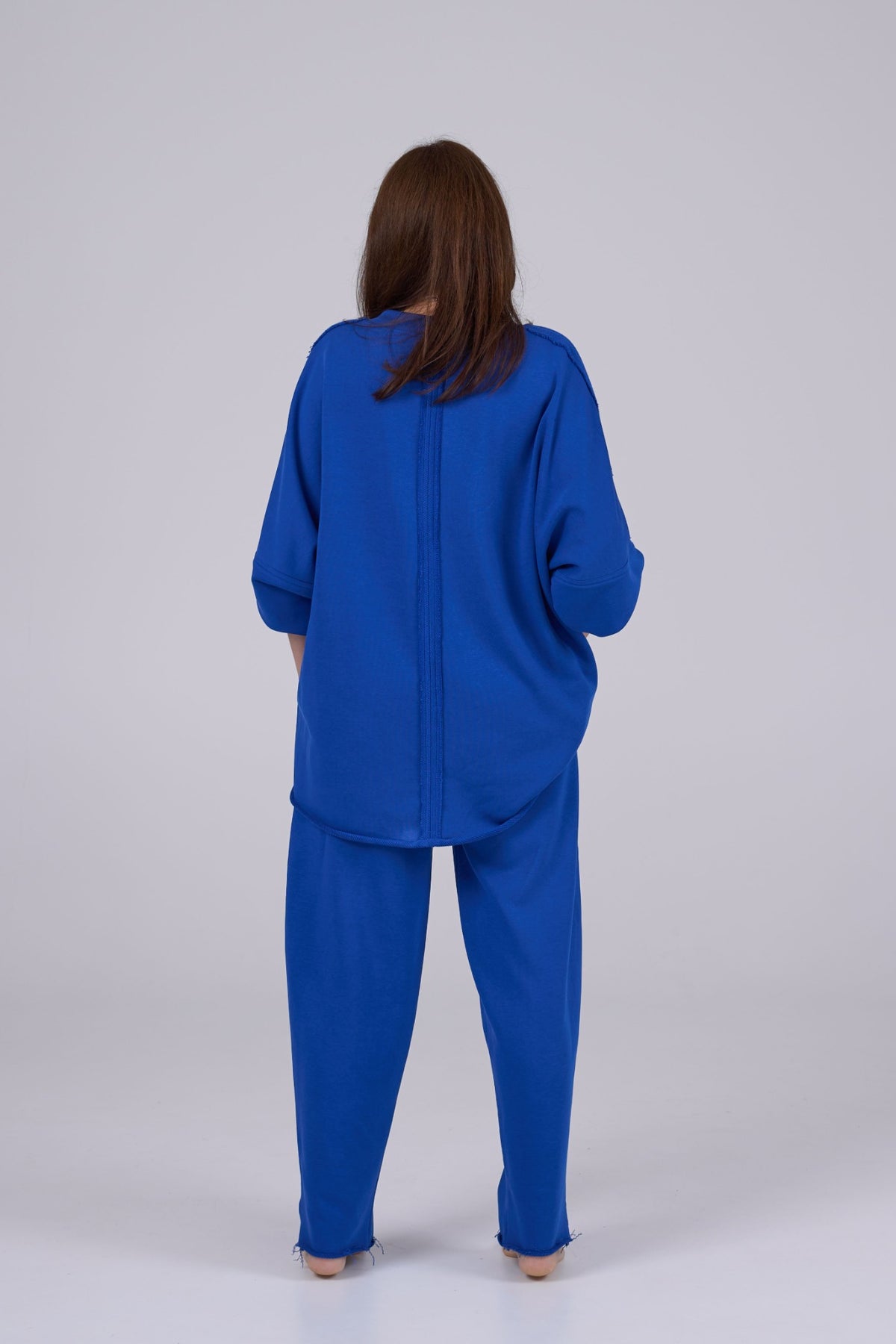 NADA cotton suit in Blue