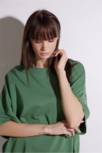 Women Oversized Shirt and Shorts Set | test