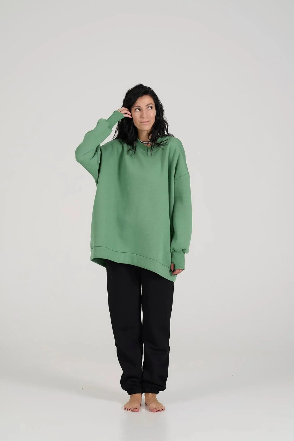 MAMBA sweatshirt | Light green