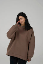 MAMBA sweatshirt | Moka mousse