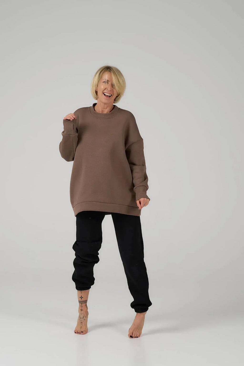 MAMBA sweatshirt | Moka mousse
