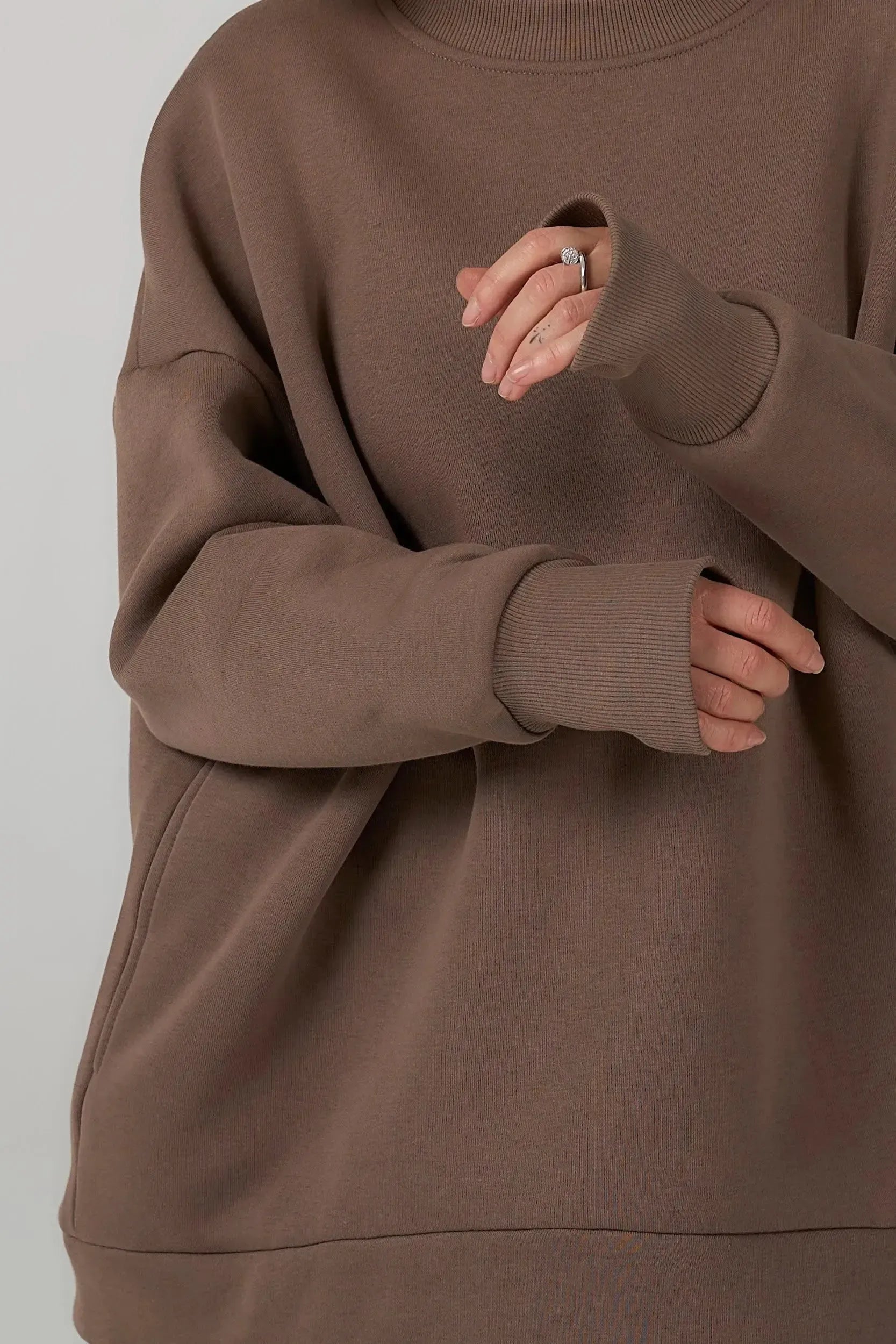 MAMBA sweatshirt | Moka mousse
