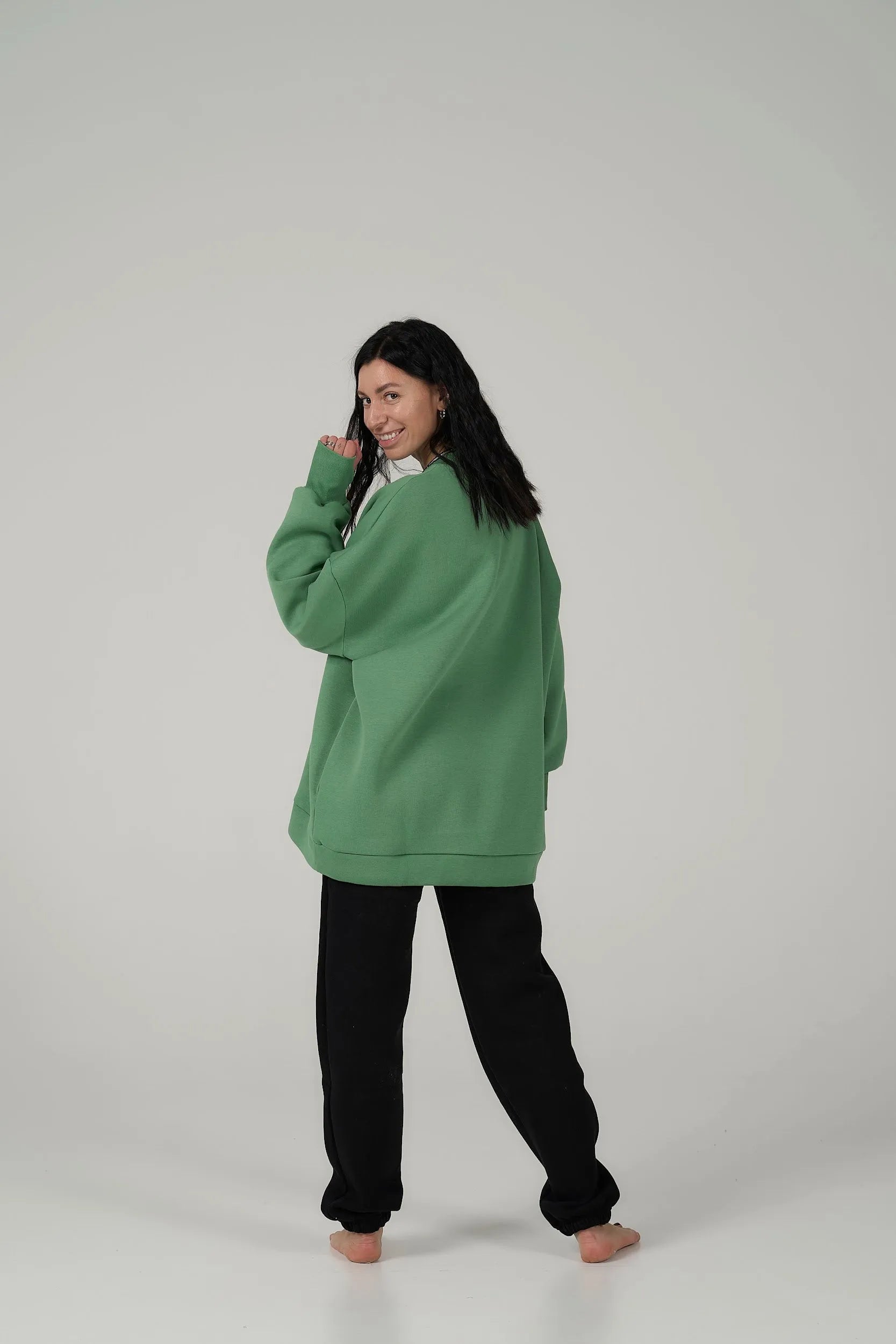 Hoodie | Light green