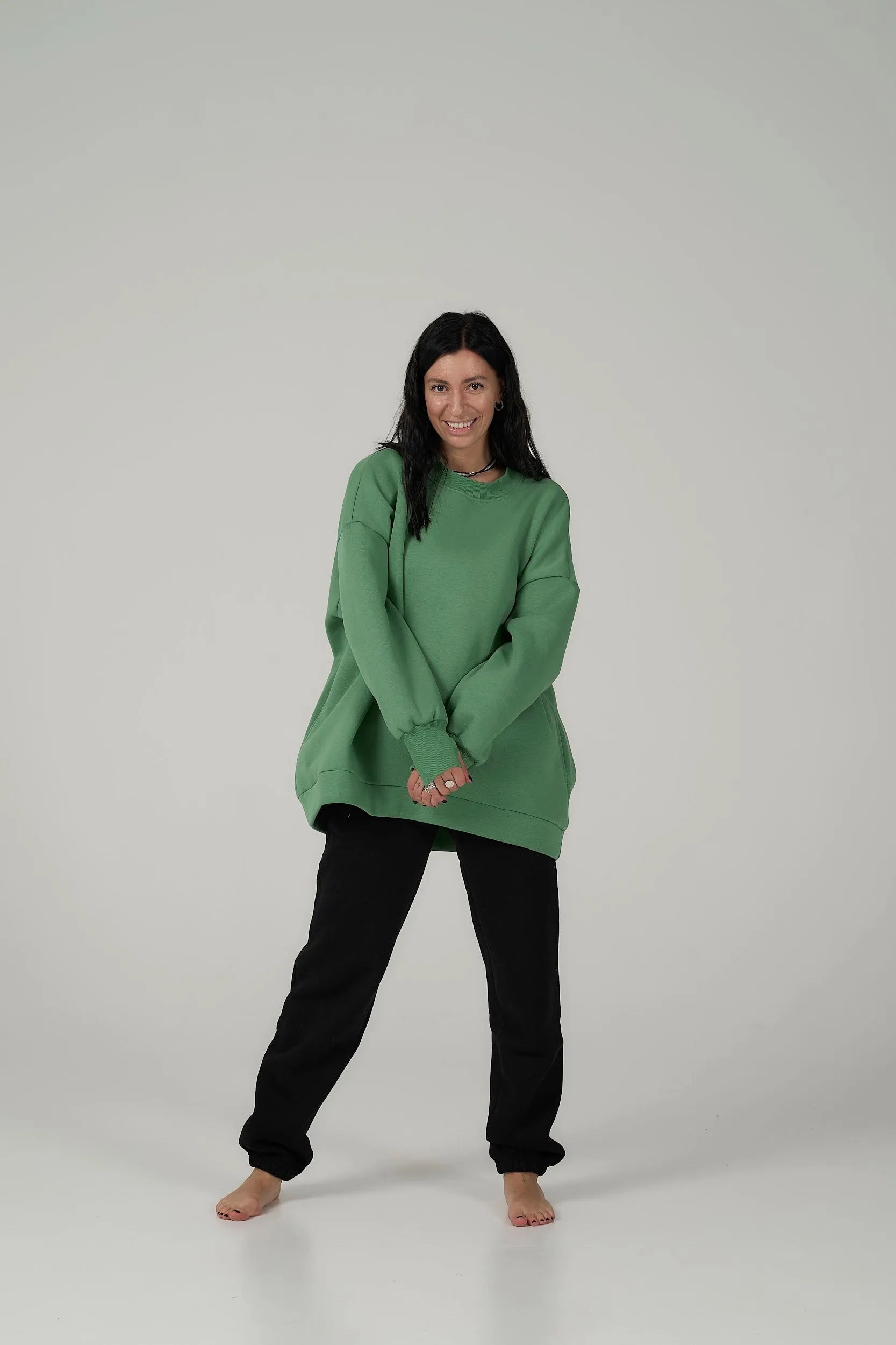 Hoodie | Light green