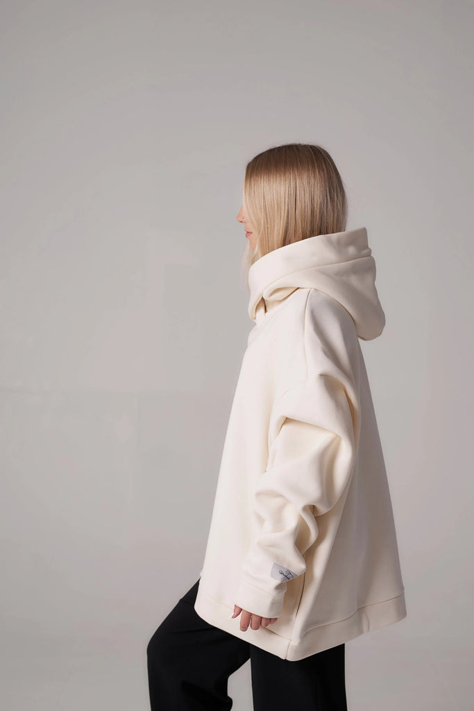 MACARENA hoodie | Ecru-Urushadze Brand