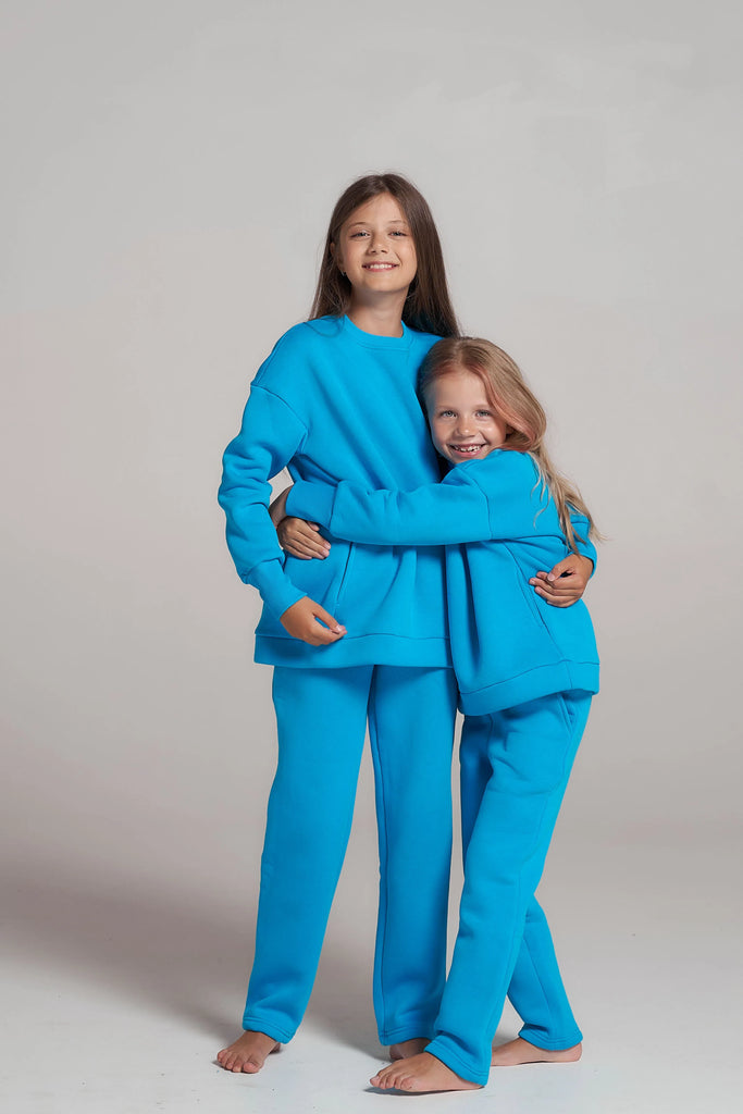 MAMBA Kids clothing set | Turquoise-Urushadze Brand