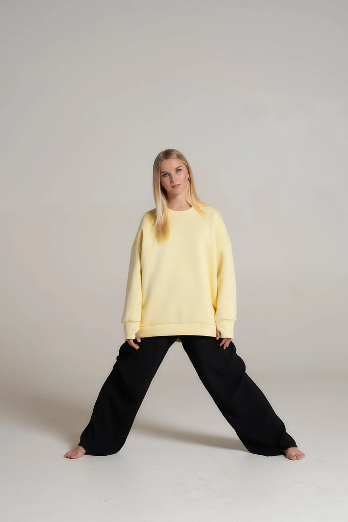 MAMBA sweatshirt | Yellow-Urushadze Brand
