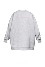 MAMBA sweatshirt | Gray Melange (Pink) Limited edition