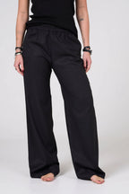 Wool pants | Black