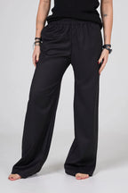 Wool pants | Black