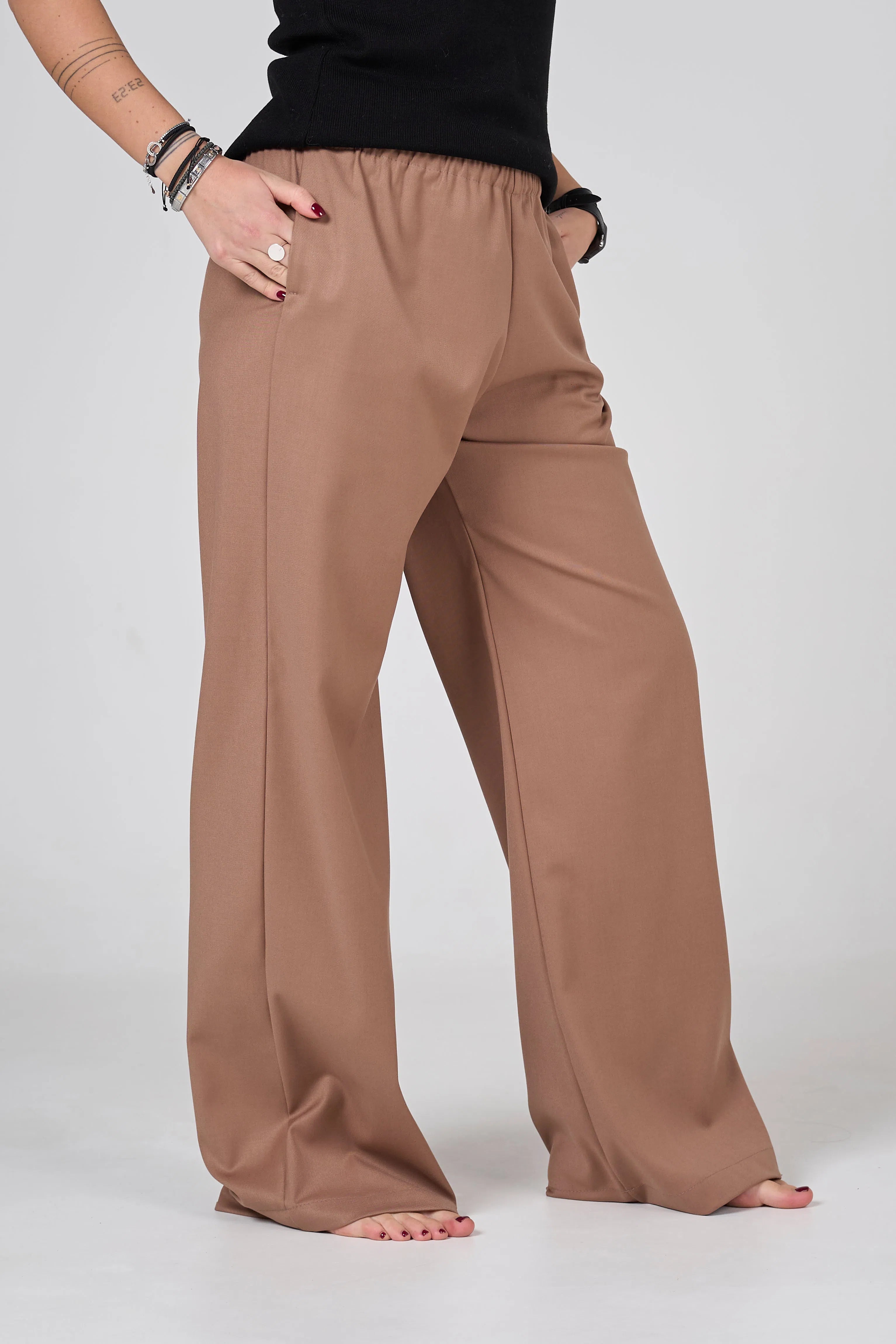 Wool pants | Cacao