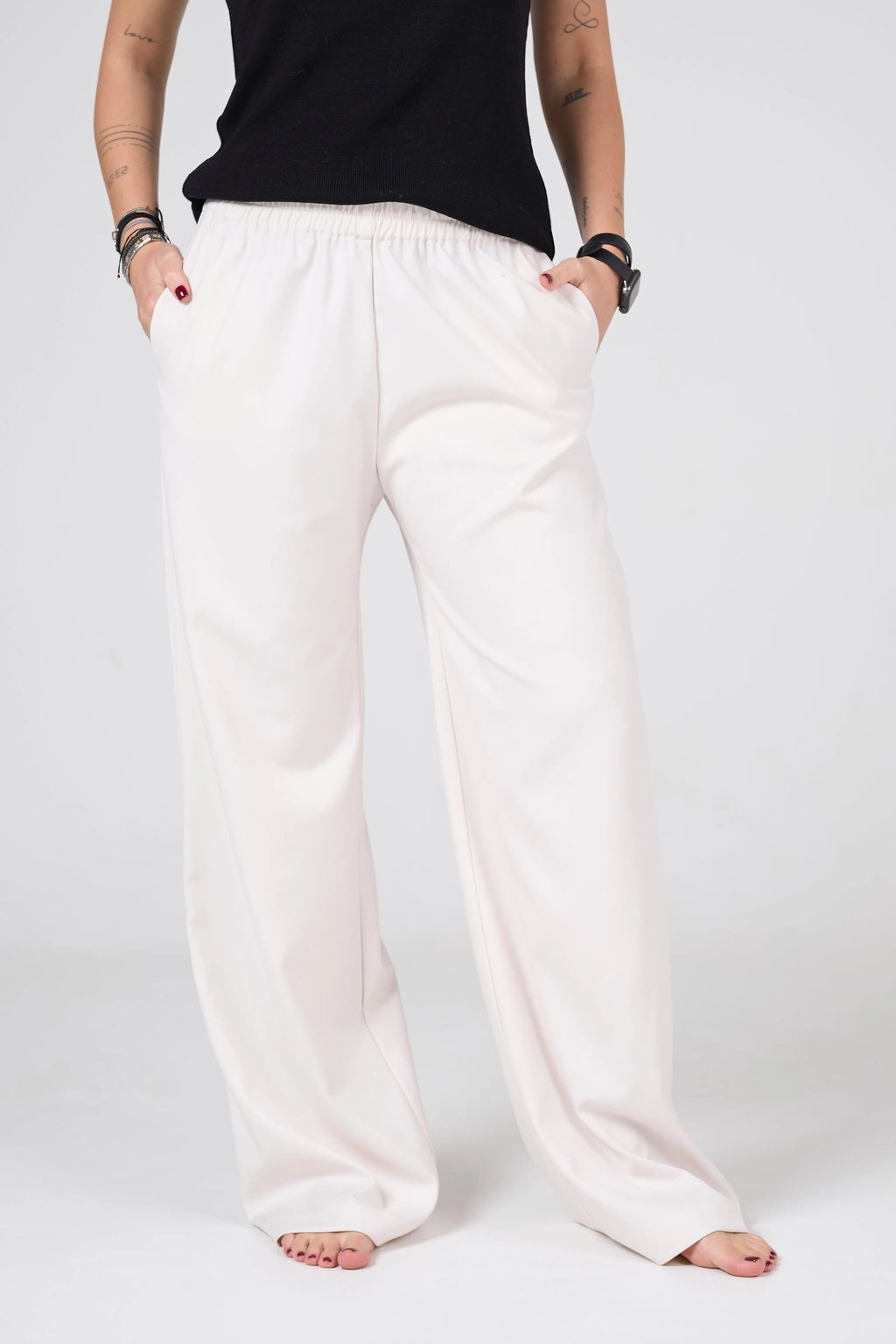 Wool pants | Milk