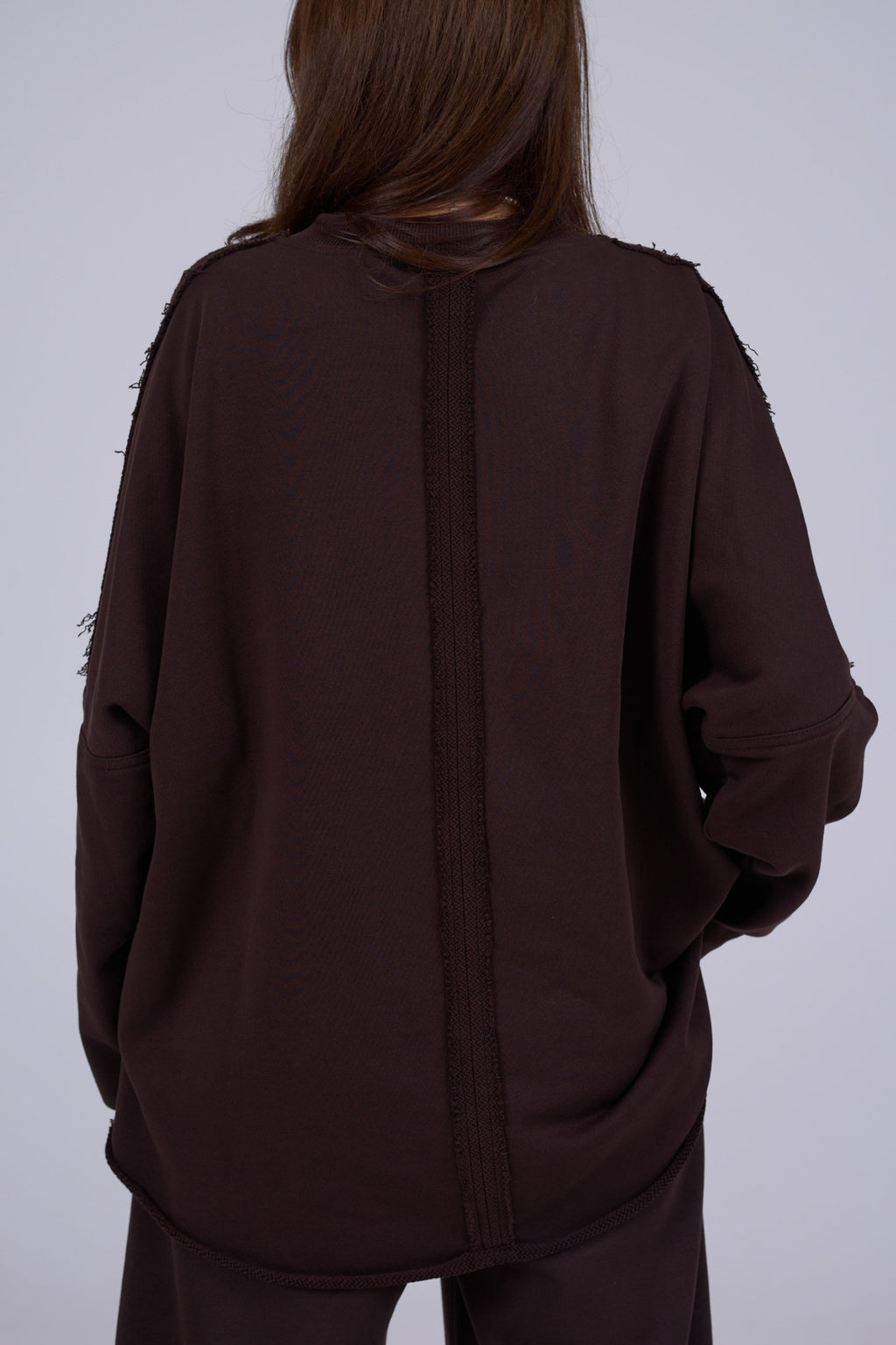 NADA cotton suit in Coffee