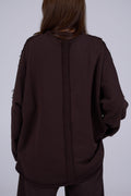 NADA cotton suit in Coffee