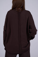 NADA cotton suit in Coffee