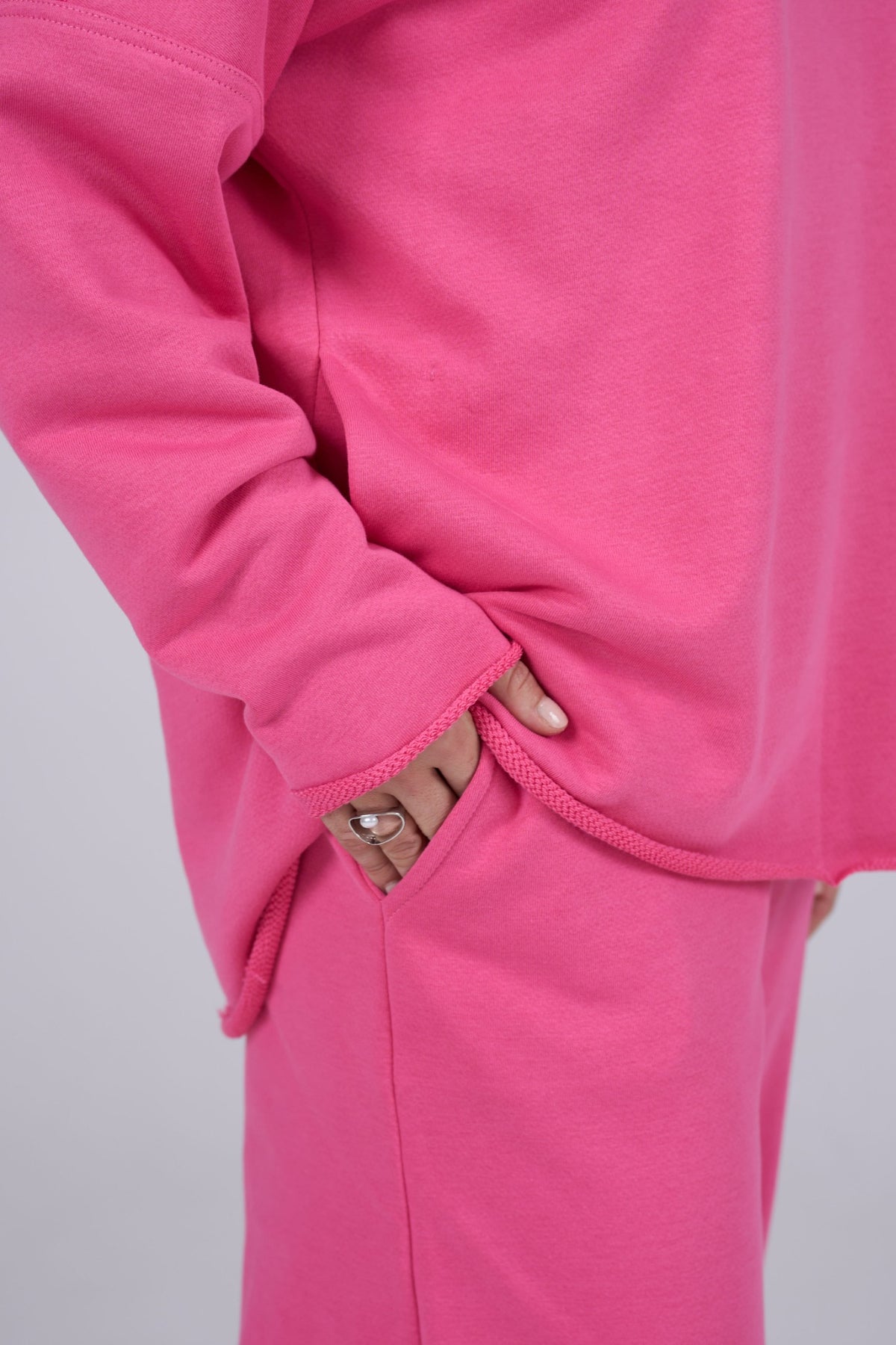 NADA cotton suit in Pink Flamingo