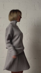 Fly Baby Pleated Suit | Gray color