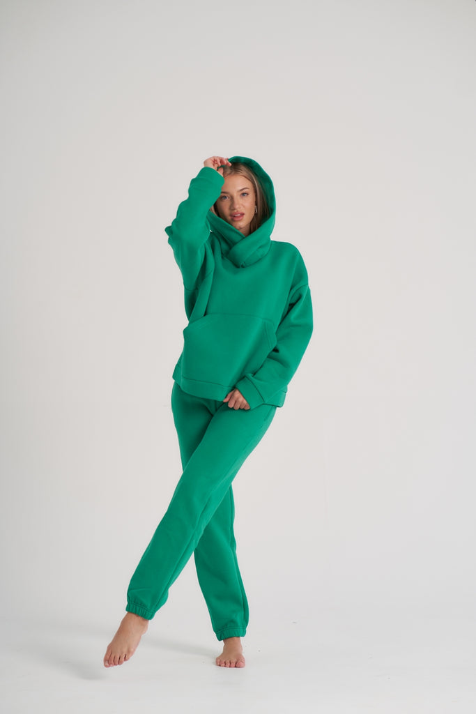 Urushadze - Emerald Green Hoodie